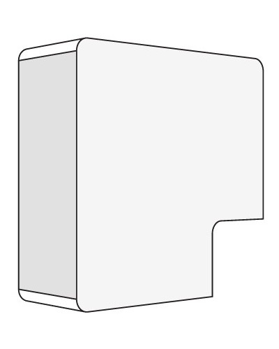 Угол плоский 30x10 APM (40 шт/уп) DKC 00408 в Санкт-Петербурге Аксессуары для кабель-канала Pintop.ru