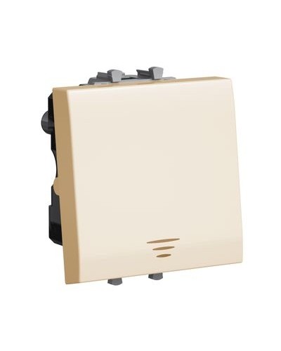 Кнопка Ванильная дымка, Avanti, 16A, 2 мод. DKC 4405152 в Санкт-Петербурге Аксессуары для стоек и шкафов Pintop.ru