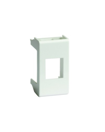 Адаптер для keystone, VIVA, 1 мод, цвет серый DKC 45107 в Санкт-Петербурге Аксессуары для стоек и шкафов Pintop.ru