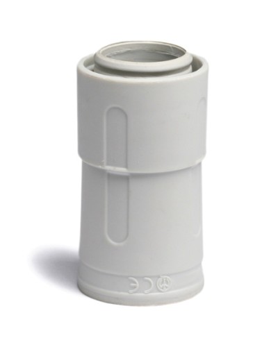 Переходник армированная труба - жесткая труба DKC 32 мм 55232 в Санкт-Петербурге Повороты, муфты, тройники Pintop.ru