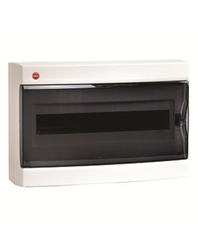 Щиток настенный-18з проз/дв IP40 бел +2 клем.бл ДКС 84918 в Санкт-Петербурге Боксы для автоматов Pintop.ru