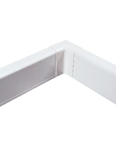 Угол внутренний для плинтусного короба 100х40 мм белый DKC AIR10042 в Санкт-Петербурге Аксессуары для кабель-канала Pintop.ru