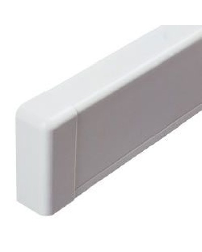 Заглушка для плинтусного короба 100х40 мм белый DKC AIR10045 в Санкт-Петербурге Аксессуары для стоек и шкафов Pintop.ru