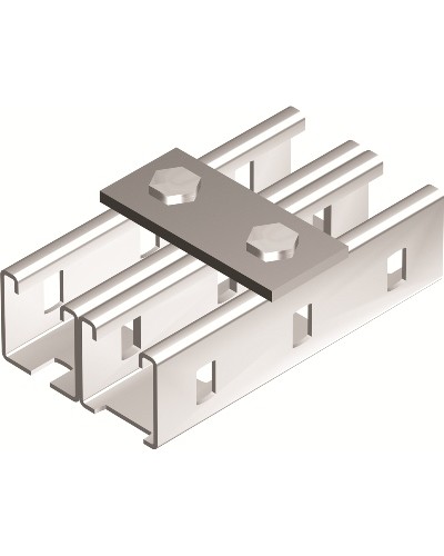Пластина соединительная, длина 90 мм, 2отв., горячеоцинкованная DKC BMD1011HDZ в Санкт-Петербурге Аксессуары для лотков Pintop.ru