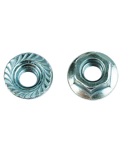 Гайка с насечкой, препятствующей откручиванию М6 DKC CM100600 в Санкт-Петербурге Крепеж Pintop.ru