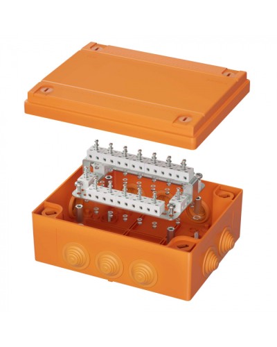 Коробка пластиковая FS с кабельными вводами иклеммниками DKC (FSB414004) в Санкт-Петербурге Распределительные коробки Pintop.ru