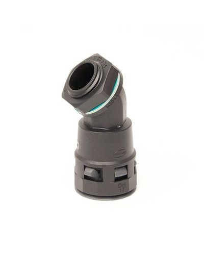 Монтажный комплект муфта 45 грд. труба-коробка DN 29 мм, М32х1,5, полиамид, цвет черный DKC PACL29M32N в Санкт-Петербурге Крепеж: Дюбели, шурупы, саморезы Pintop.ru