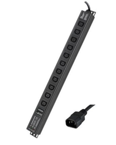 Блок распределения питания вертикальный для 19 шкафов DKC R5VIEC11CDOP в Санкт-Петербурге Блоки розеток Pintop.ru