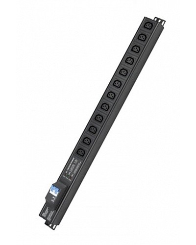 Блок распределения питания вертикальный для 19 шкафов DKC R5VIEC12CBOP в Санкт-Петербурге Блоки розеток Pintop.ru