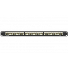 Патч-панель 19",1U,CAT5E, 24 модуля RJ45, неэкранированная DKC (RN5PPU24)