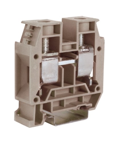 зажим серый 35 кв.мм DKC ZCBC35GR в Санкт-Петербурге Аксессуары для стоек и шкафов Pintop.ru