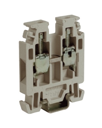 Зажим 2,5 кв.мм серый DKC ZRN500GR в Санкт-Петербурге Крепежные изделия Pintop.ru