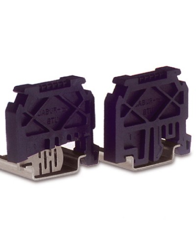 Торцевой упор BTU для фиксации клеммных зажимов на рейке ДКС ZBT005 в Санкт-Петербурге Держатели, клипсы, скобы Pintop.ru