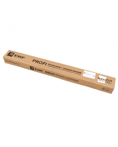 Комплект заземления с заострением 3х3м PROFI, HZ EKF PROxima (gc-21301-profi) в Санкт-Петербурге Электротехническое оборудование Pintop.ru