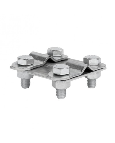 Зажим контрольный прут-прут (пластина 57x57мм) Ni EKF PROxima (lp-55611-ni) в Санкт-Петербурге Электротехническое оборудование Pintop.ru