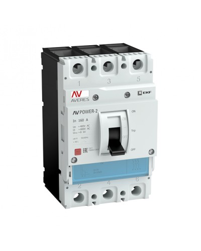 Автоматический выключатель AV POWER-1/3 25А 80kA TR EKF AVERES (mccb-13-25H-TR-av) в Санкт-Петербурге Электротехническое оборудование Pintop.ru