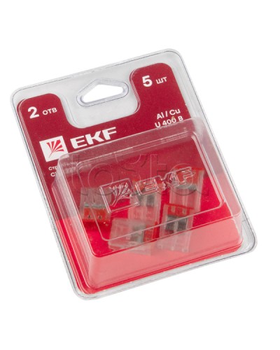 Строит.-монтаж. клемма СМК 2273-242 (с пастой) 2 отверстия 0,5-2.5 мм2 блистер (5шт.) EKF (plc-smk-2273-242b) в Санкт-Петербурге Клеммные колодки Pintop.ru
