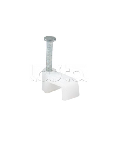 Скоба крепежная квадратная (плоская) (4мм.) (50шт.) EKF PROxima (plcn-ss-4) в Санкт-Петербурге Держатели, клипсы, скобы Pintop.ru