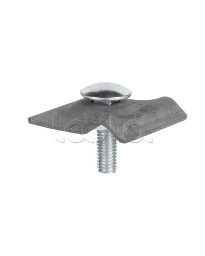 Зажим прижимной 45х45мм HZ EKF PROxima (lp-g3103/3) в Санкт-Петербурге Крепеж Pintop.ru