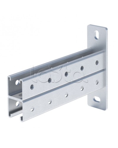 STRUT-консоль двойная 41х41 мм, основание 550 мм HDZ EKF (stkd414155-HDZ) в Санкт-Петербурге Аксессуары для лотков Pintop.ru