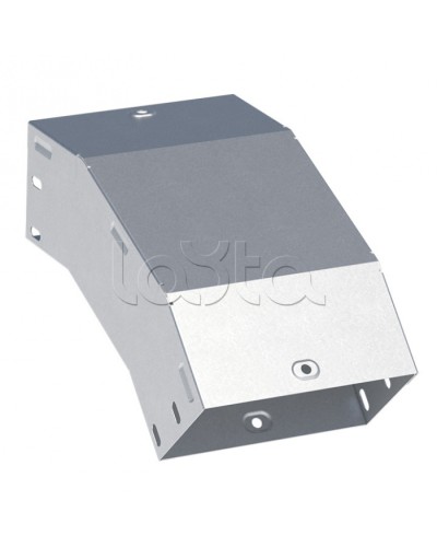 Угол 45 град. вертикальный внешний 100x400-1,5 мм EKF (vo45100400-1,5) в Санкт-Петербурге Аксессуары для лотков Pintop.ru