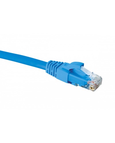 Шнур коммутационный 2хRJ45 U/UTP кат.5e (1 м) Eurolan (21D-U5-01BU) в Санкт-Петербурге Патчкорды (медные) Pintop.ru