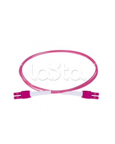 Оптический шнур HD, OM4, 2×50/125, дуплекс LC - дуплекс LC, UNIBOOT PUSH-PULL, 2 м Eurolan (41B-40-LC-LC-02) в Санкт-Петербурге Патч-корды и пигтейлы Pintop.ru