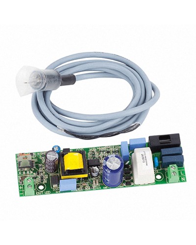 Кабель подключения с платой питания дюралайт для шлагбаумов 615, 617/4 серий Faac 390081 в Санкт-Петербурге Запчасти для шлагбаумов и автоматики Pintop.ru