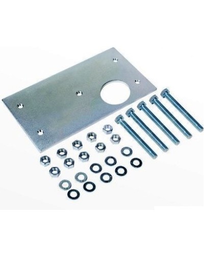 Пластина монтажная с анкерами для 884 MC Faac 737628 в Санкт-Петербурге Запчасти для шлагбаумов и автоматики Pintop.ru