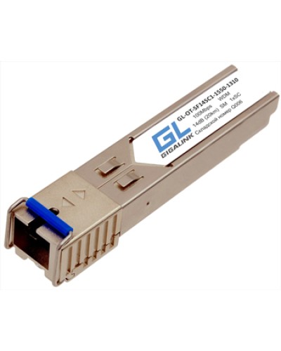 Модуль SFP Gigalink GL-OT-SF14SC1-1310-1550-I в Санкт-Петербурге Модули SFP/XFP/GBIC Pintop.ru