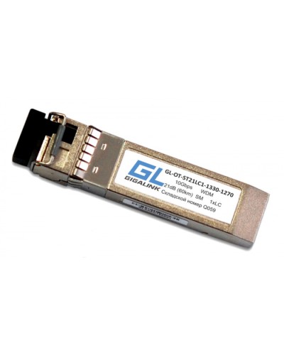 Модуль SFP+ Gigalink GL-OT-ST21LC1-1270-1330 в Санкт-Петербурге Модули SFP/XFP/GBIC Pintop.ru