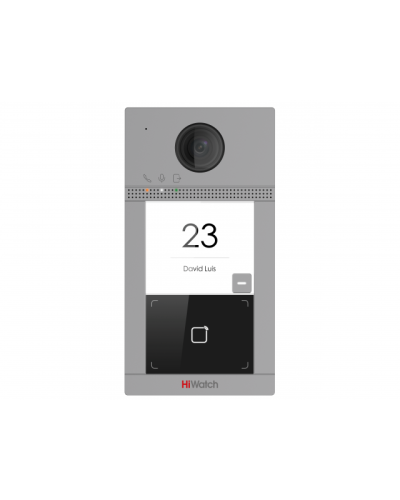 Вызывная панель HiWatch VDP-D4211W(B)/Flush в Санкт-Петербурге Вызывные видеопанели малоабонентные Pintop.ru