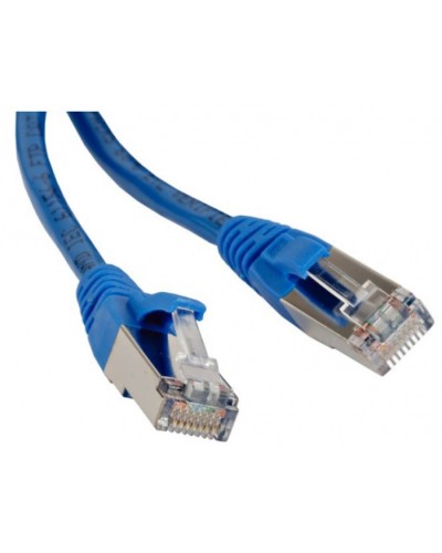 Патч-корд F/UTP Hyperline (PC-LPM-STP-RJ45-RJ45-C5e-20M-LSZH-BL) в Санкт-Петербурге Патчкорды (медные) Pintop.ru