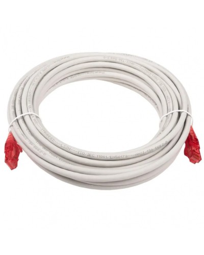 Патч-корд медный U/UTP кат.5е (10м) LSZH (серый) Hyperline PC-LPM-UTP-RJ45-RJ45-C5e-10M-LSZH-GY в Санкт-Петербурге Патчкорды (медные) Pintop.ru