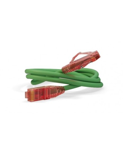 Патч-корд медный U/UTP кат.5е (3м) LSZH (зеленый) Hyperline PC-LPM-UTP-RJ45-RJ45-C5e-3M-LSZH-GN в Санкт-Петербурге Патчкорды (медные) Pintop.ru