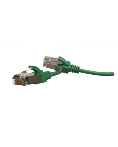 Патч-корд S/FTP Hyperline (PC-LPT-SFTP-RJ45-RJ45-C6-5M-LSZH-GN) в Санкт-Петербурге Патчкорды (медные) Pintop.ru