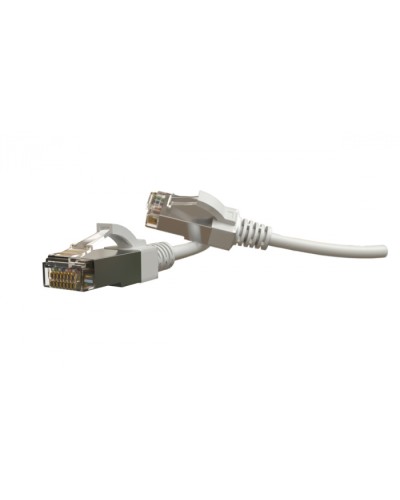 Патч-корд S/FTP Hyperline (PC-LPT-SFTP-RJ45-RJ45-C6-5M-LSZH-WH) в Санкт-Петербурге Патчкорды (медные) Pintop.ru