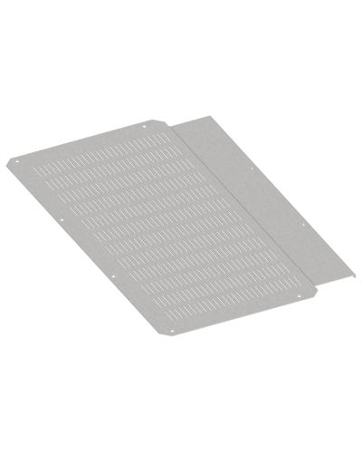 FORMAT Фланец основания встроенного отсека вентилируемый 400х800мм IEK (FO-00-FBCV-040-080) в Санкт-Петербурге Аксессуары для стоек и шкафов Pintop.ru