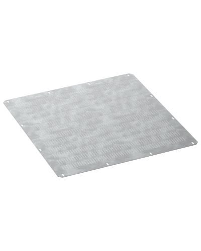 FORMAT Фланец основания вентилируемый в шкаф 800х800мм IEK (FO-00-FBV-080-080) в Санкт-Петербурге Аксессуары для стоек и шкафов Pintop.ru