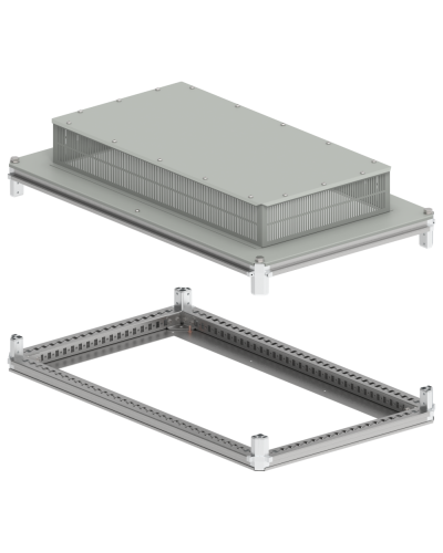 FORMAT Крыша и основание (под фланец) 600х1000мм IP31 IEK (FO-00-KOF-060-100-31) в Санкт-Петербурге Аксессуары для стоек и шкафов Pintop.ru