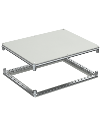 FORMAT Крыша и основание (под фланец) 800х1000мм IEK (FO-00-KOF-080-100) в Санкт-Петербурге Аксессуары для стоек и шкафов Pintop.ru