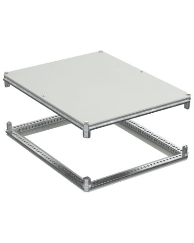 FORMAT Крыша и основание (под фланец) 1000х800мм IEK (FO-00-KOF-100-080) в Санкт-Петербурге Аксессуары для стоек и шкафов Pintop.ru