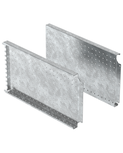 FORMAT Панель монтажная боковая перфорированная 300х600мм (2шт/упак) IEK (FO-00-MPSP-030-060) в Санкт-Петербурге Аксессуары для стоек и шкафов Pintop.ru