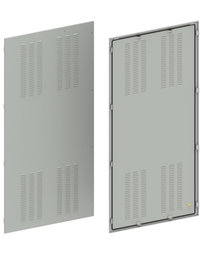 FORMAT Панель задняя вентилируемая 2000х1000мм IEK (FO-00-PBV-200-100) в Санкт-Петербурге Аксессуары для стоек и шкафов Pintop.ru