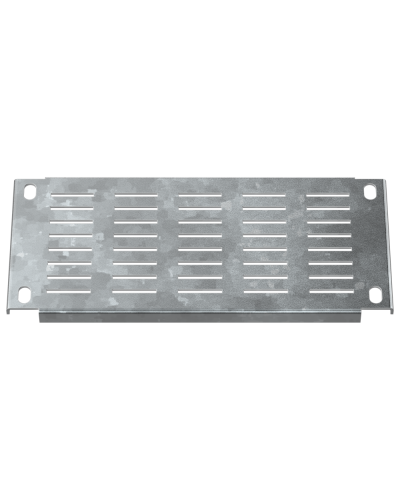 FORMAT Заглушка панели нижней наборной вентилируемой 100мм в шкаф шириной 400мм IEK (FO-00-PLTV-010-040) в Санкт-Петербурге Аксессуары для стоек и шкафов Pintop.ru