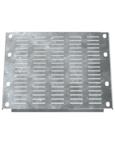 FORMAT Заглушка панели нижней наборной вентилируемой 200мм в шкаф шириной 400мм IEK (FO-00-PLTV-020-040) в Санкт-Петербурге Аксессуары для стоек и шкафов Pintop.ru