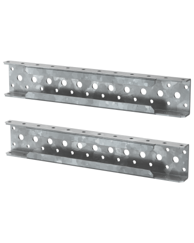 FORMAT Профиль монтажный 50х25 в шкаф 400мм (2шт/упак) IEK (FO-00-PRM-040) в Санкт-Петербурге Аксессуары для стоек и шкафов Pintop.ru