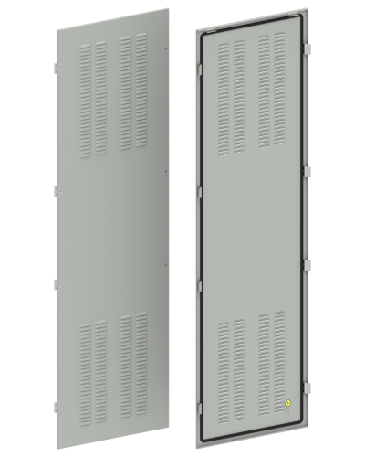 FORMAT Панель боковая вентилируемая 2000х600мм IP31 (2шт/компл) IEK (FO-00-PSV-200-060-31) в Санкт-Петербурге Аксессуары для стоек и шкафов Pintop.ru