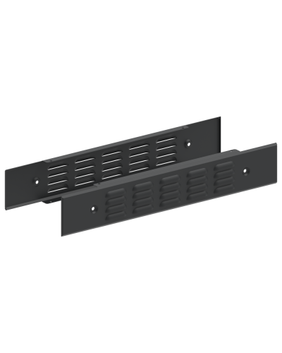 FORMAT Панель цоколя вентилируемая 100х600мм RAL7021 (2шт/компл) IEK (FO-00D-PCV-010-060-7021) в Санкт-Петербурге Аксессуары для стоек и шкафов Pintop.ru