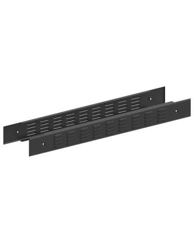 FORMAT Панель цоколя вентилируемая 100х1000мм RAL7021 (2шт/компл) IEK (FO-00D-PCV-010-100-7021) в Санкт-Петербурге Аксессуары для стоек и шкафов Pintop.ru